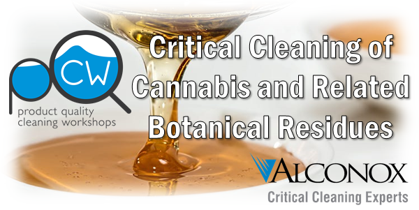 Webinar Banner for Critical Cleaning of Cannabis and Botanical Residues